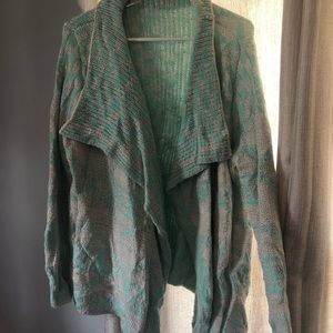 Cardigan. Thick material and very warm